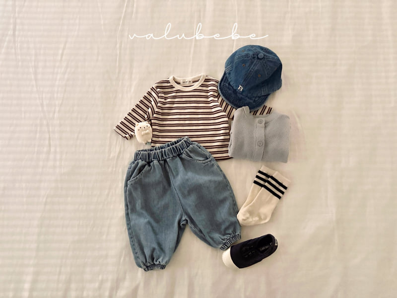 Valu Bebe - Korean Baby Fashion - #babyboutique - Tori Denim Pants - 11