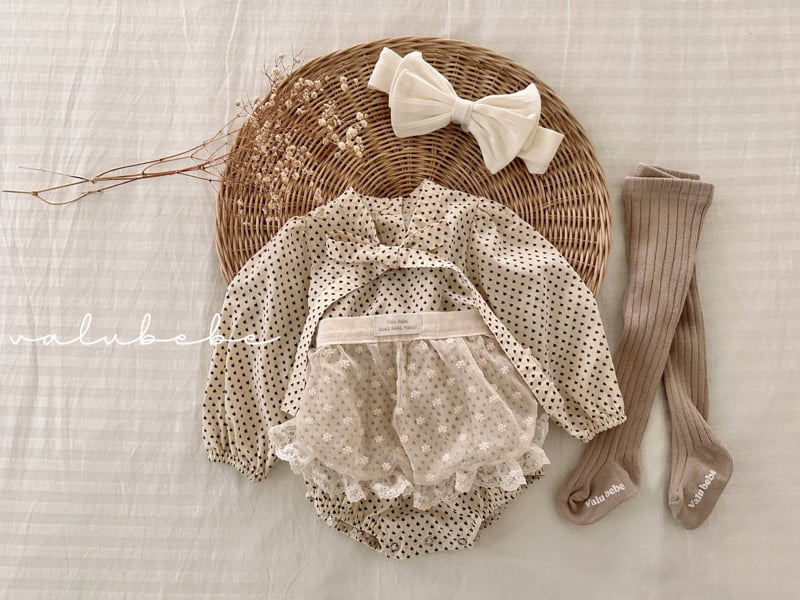 Valu Bebe - Korean Baby Fashion - #babyboutique - Layered Apron - 3