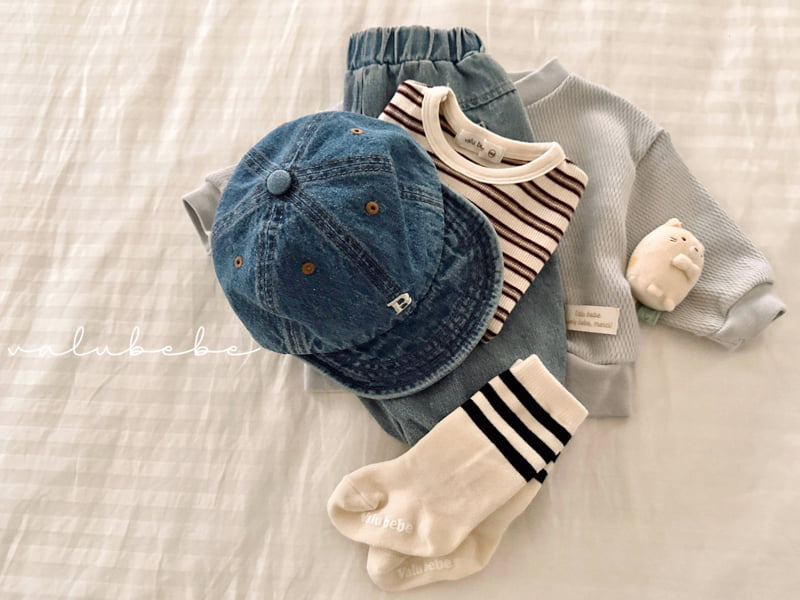 Valu Bebe - Korean Baby Fashion - #babyboutique - Basic Line Socks - 9