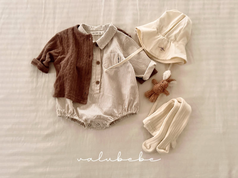Valu Bebe - Korean Baby Fashion - #babyboutique - Alle Jacquard Cardigan - 8