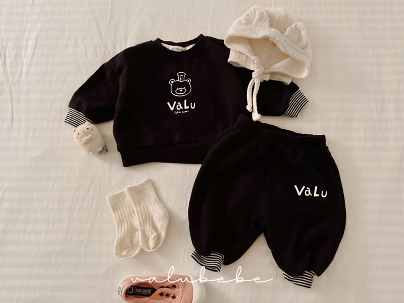 Valu Bebe - Korean Baby Fashion - #babyboutiqueclothing - Cooking Bear Point Sweatshirt - 8