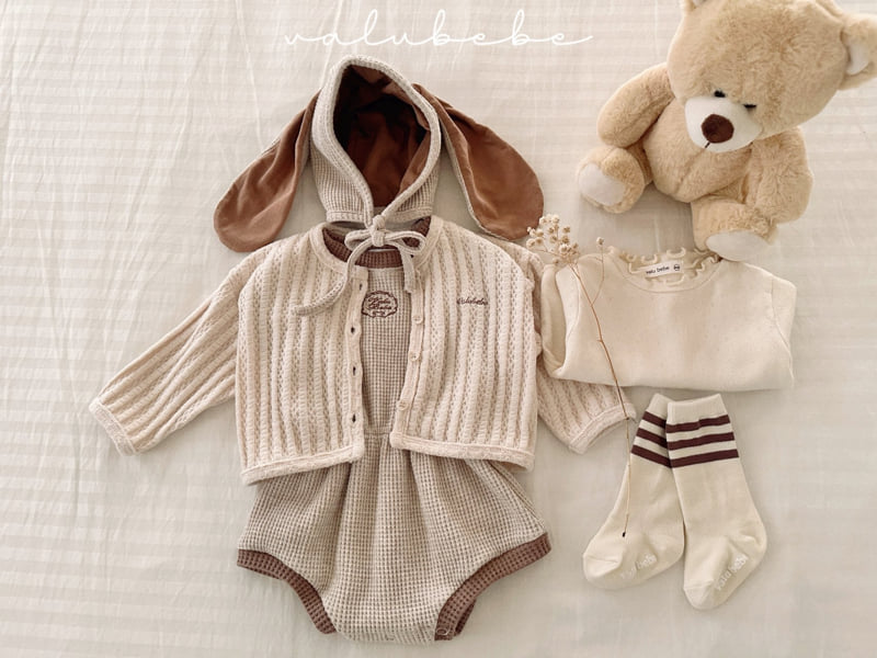 Valu Bebe - Korean Baby Fashion - #babyboutiqueclothing - Contrast Trim Suit - 6