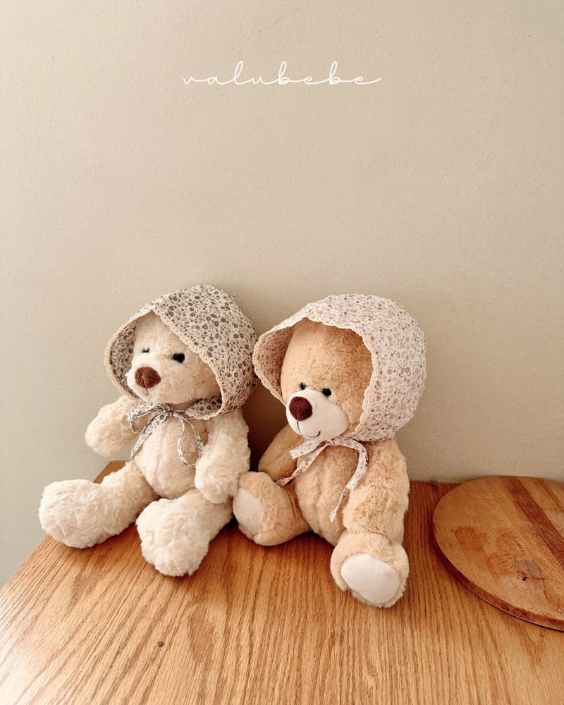 Valu Bebe - Korean Baby Fashion - #babyboutiqueclothing - Grand Flower Frill Bonnet Hat - 2