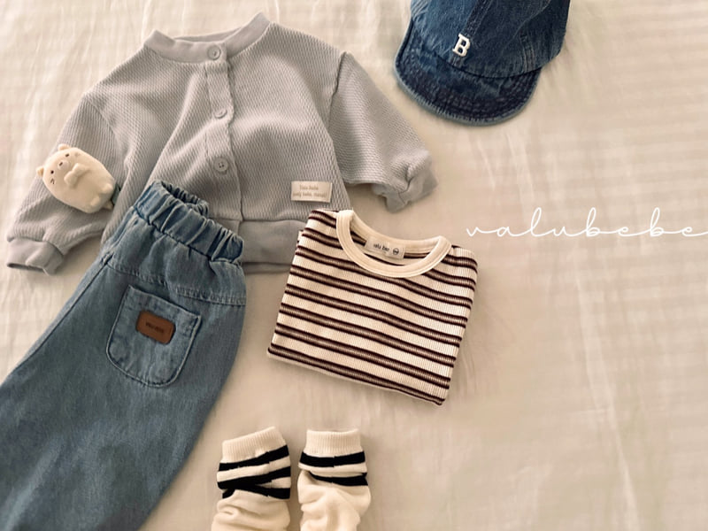 Valu Bebe - Korean Baby Fashion - #babyboutiqueclothing - Tori Denim Pants - 12
