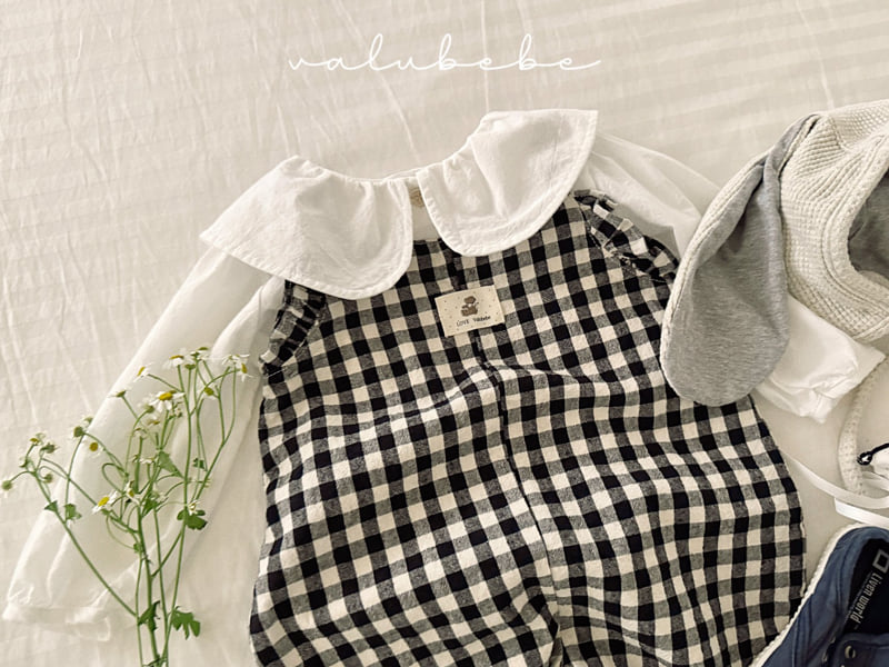 Valu Bebe - Korean Baby Fashion - #babyboutiqueclothing - Annie Big Collar Blouse - 12
