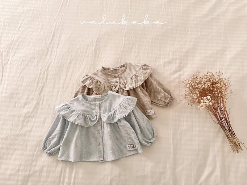 Valu Bebe - Korean Baby Fashion - #babyboutiqueclothing - Classic Yoke Blouse