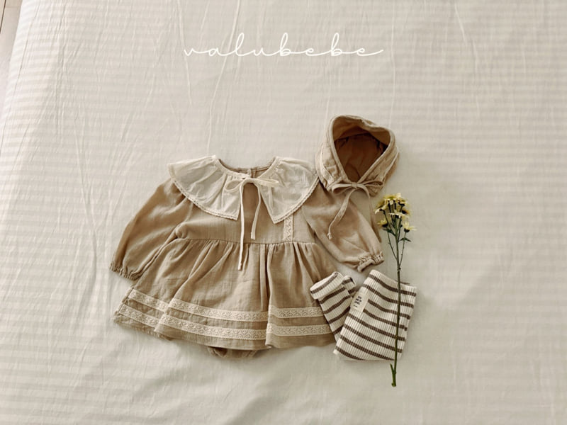 Valu Bebe - Korean Baby Fashion - #babyboutiqueclothing - Pintuck One-piece Suit - 5