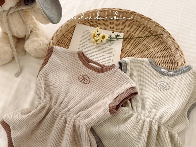 Valu Bebe - Korean Baby Fashion - #babyclothing - Contrast Trim Suit - 7