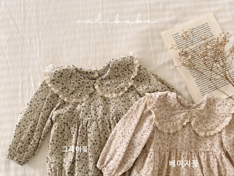 Valu Bebe - Korean Baby Fashion - #babyboutiqueclothing - Grand Flower Collar Suit - 4