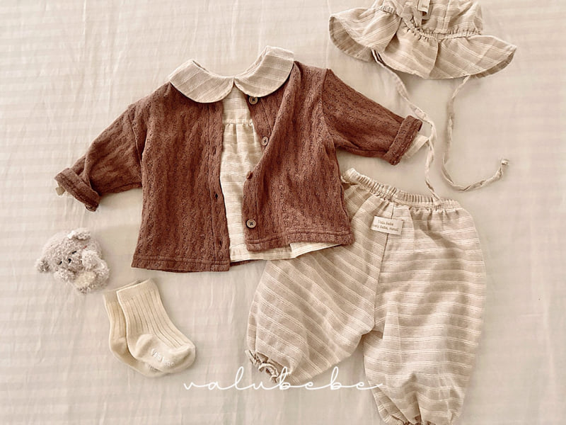 Valu Bebe - Korean Baby Fashion - #babyclothing - Alle Jacquard Cardigan - 10