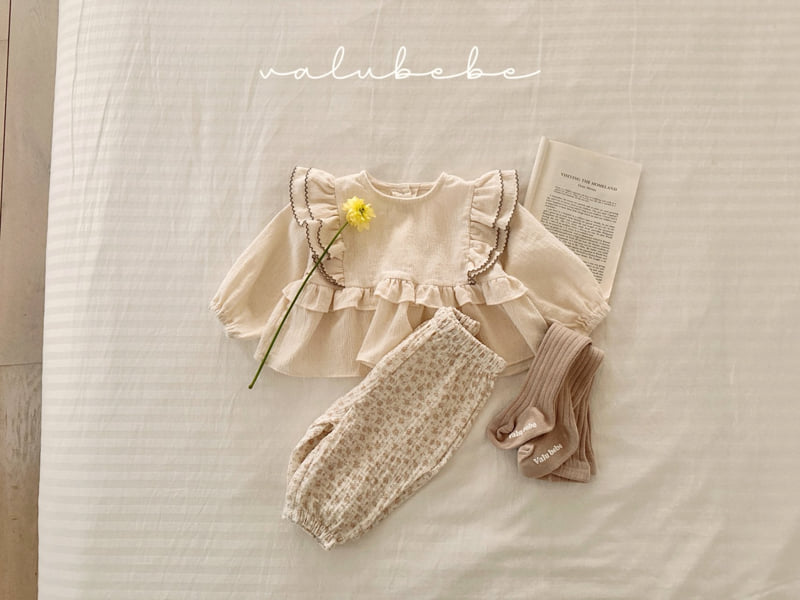 Valu Bebe - Korean Baby Fashion - #babyclothing - 26 Embossed Pants - 6
