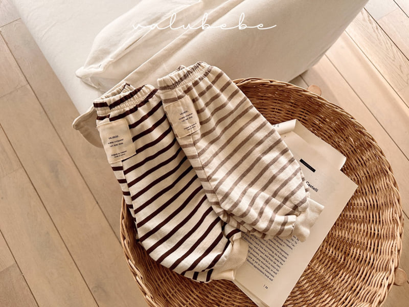 Valu Bebe - Korean Baby Fashion - #babyclothing - Cozy Stripe Pants