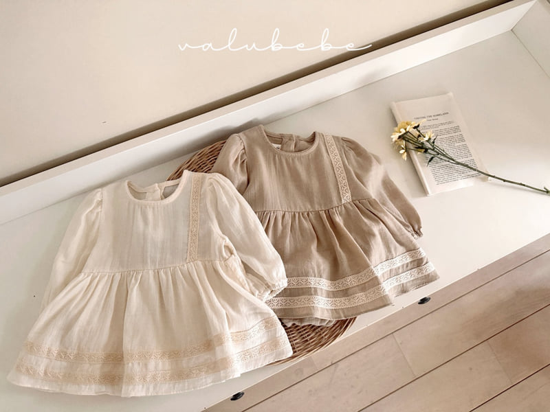 Valu Bebe - Korean Baby Fashion - #babyclothing - Pintuck One-piece Suit - 6