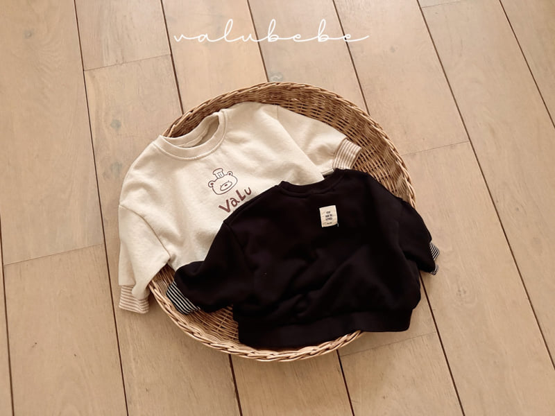Valu Bebe - Korean Baby Fashion - #babyfashion - Cooking Bear Point Sweatshirt - 10