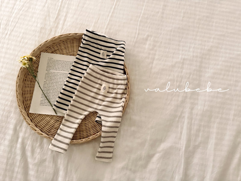 Valu Bebe - Korean Baby Fashion - #babyfashion - 26 Striped Leggings - 5