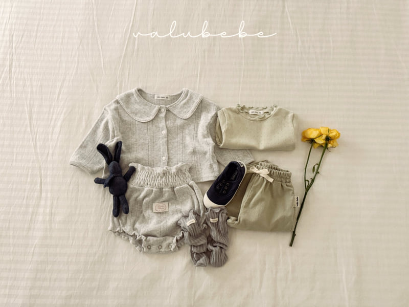 Valu Bebe - Korean Baby Fashion - #babyclothing - Eyelet Smocked Bloomers - 4