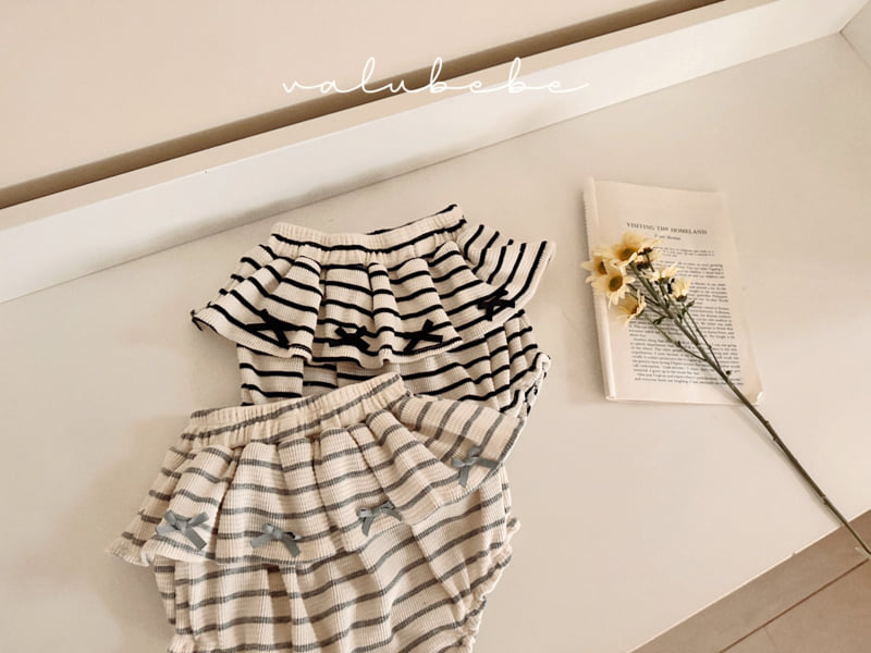 Valu Bebe - Korean Baby Fashion - #babyfashion - Ella Stripe Bloomers - 9