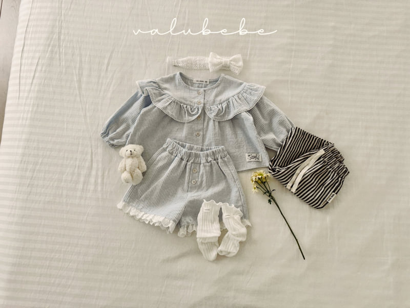 Valu Bebe - Korean Baby Fashion - #babyfashion - Classic Yoke Blouse - 3