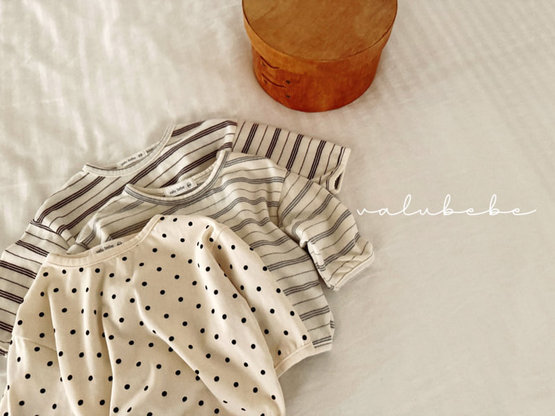 Valu Bebe - Korean Baby Fashion - #babyfashion - All Day Round Patch Tee - 11