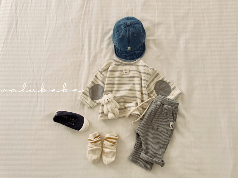 Valu Bebe - Korean Baby Fashion - #babyfever - Wide Waffle Baggy Pants - 7