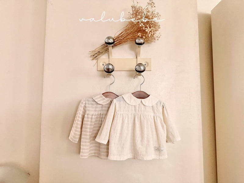 Valu Bebe - Korean Baby Fashion - #babyfever - 26 Natural Blouse