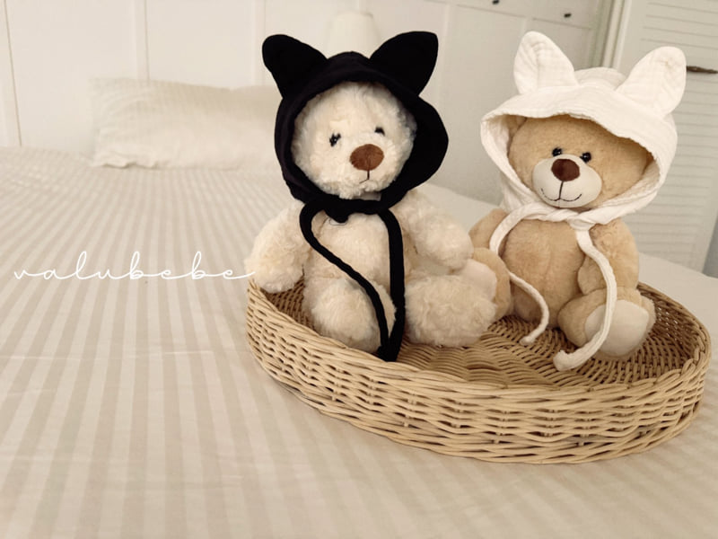 Valu Bebe - Korean Baby Fashion - #babyfever - Kitty Ears Bonnet Hat - 12