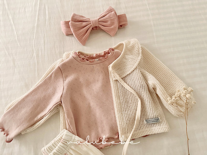 Valu Bebe - Korean Baby Fashion - #babyfever - Soft Frill Tee - 8