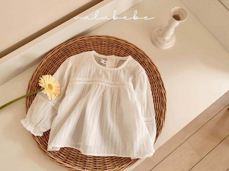 Valu Bebe - Korean Baby Fashion - #babyfever - Pure Lace Blouse