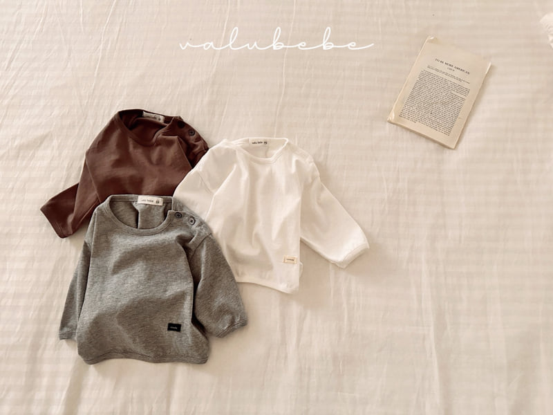Valu Bebe - Korean Baby Fashion - #babygirlfashion - Daily Button Tee - 3