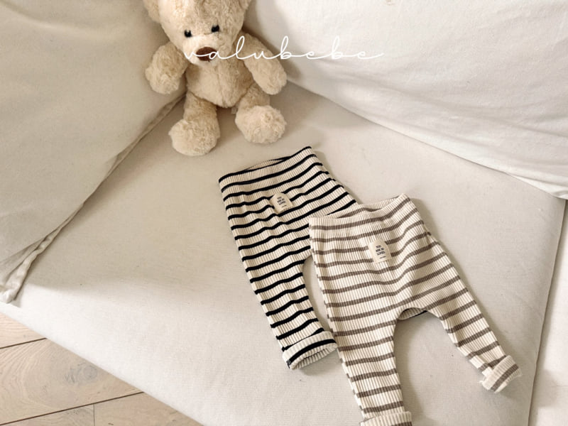 Valu Bebe - Korean Baby Fashion - #babygirlfashion - 26 Striped Leggings - 7