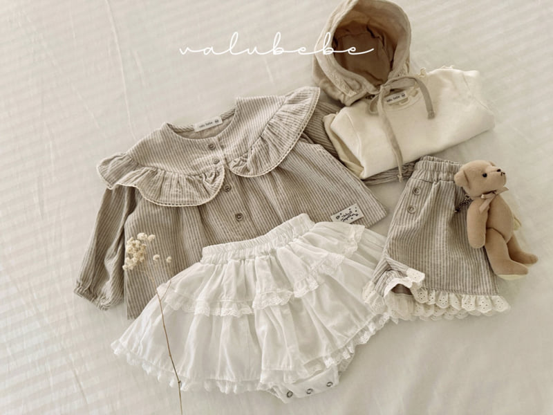 Valu Bebe - Korean Baby Fashion - #babygirlfashion - Classic Lace Half Pants - 6