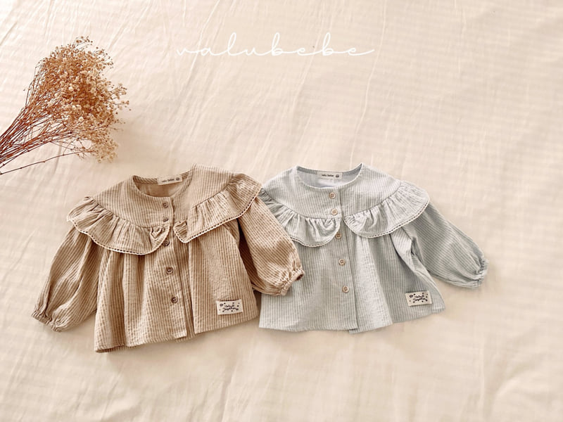 Valu Bebe - Korean Baby Fashion - #babygirlfashion - Classic Yoke Blouse - 5
