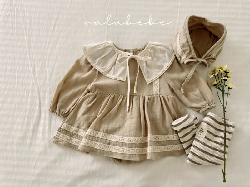 Valu Bebe - Korean Baby Fashion - #babygirlfashion - Pintuck One-piece Suit - 9