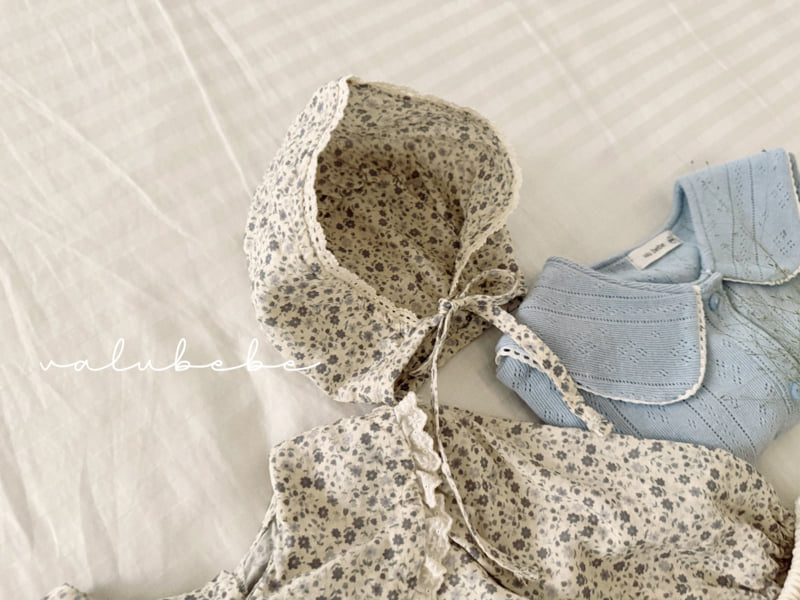 Valu Bebe - Korean Baby Fashion - #babylifestyle - Grand Flower Frill Bonnet Hat - 7