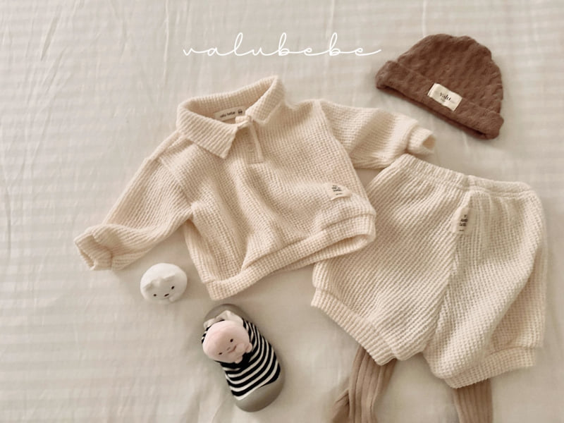 Valu Bebe - Korean Baby Fashion - #babylifestyle - Dalkong Knit Collar Tee - 5