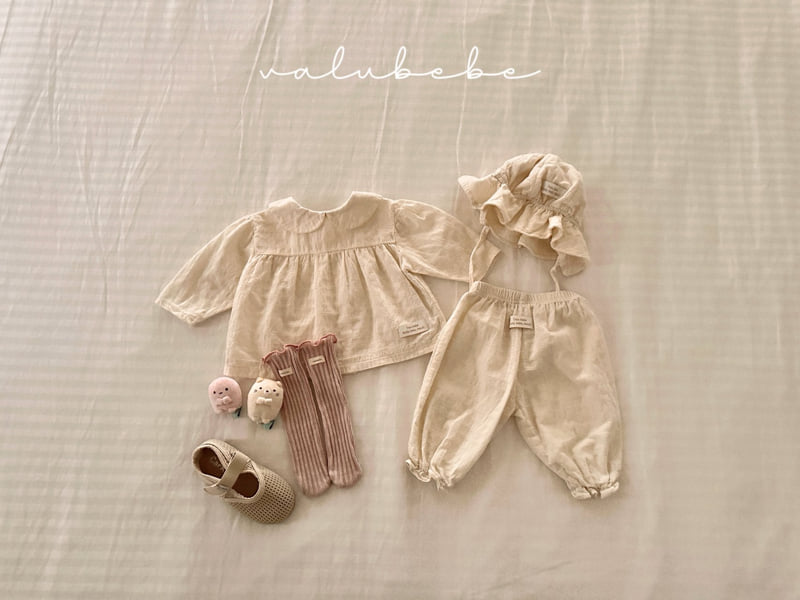 Valu Bebe - Korean Baby Fashion - #babylifestyle - 26 Natural Blouse - 3