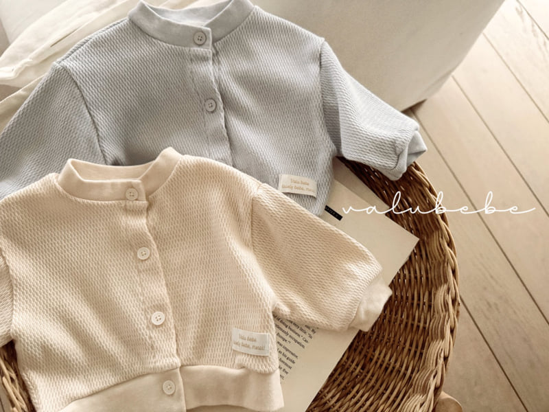 Valu Bebe - Korean Baby Fashion - #babylifestyle - Tokyo Waffle Cardigan - 11