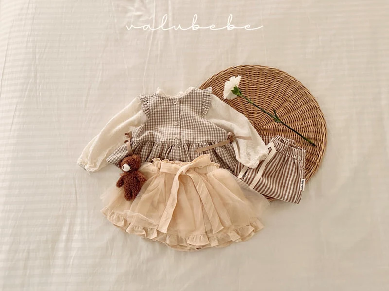 Valu Bebe - Korean Baby Fashion - #babylifestyle - Ribbon Tulle Skirt Bloomers - 6