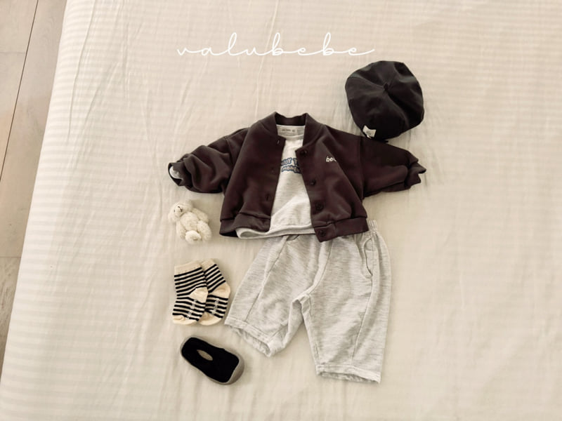 Valu Bebe - Korean Baby Fashion - #babylifestyle - Bebe Baseball Jumper - 3