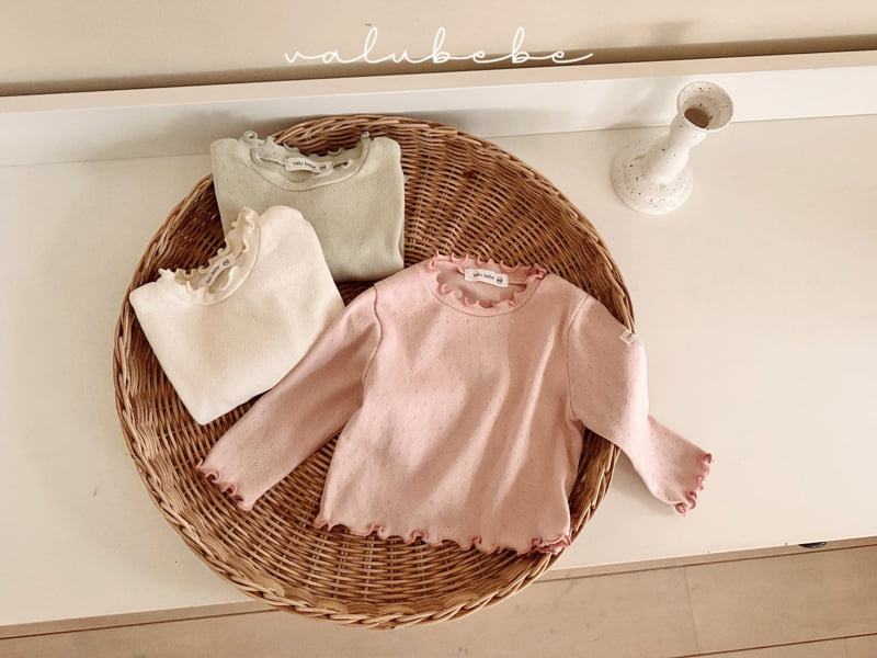 Valu Bebe - Korean Baby Fashion - #babylifestyle - Soft Frill Tee - 10