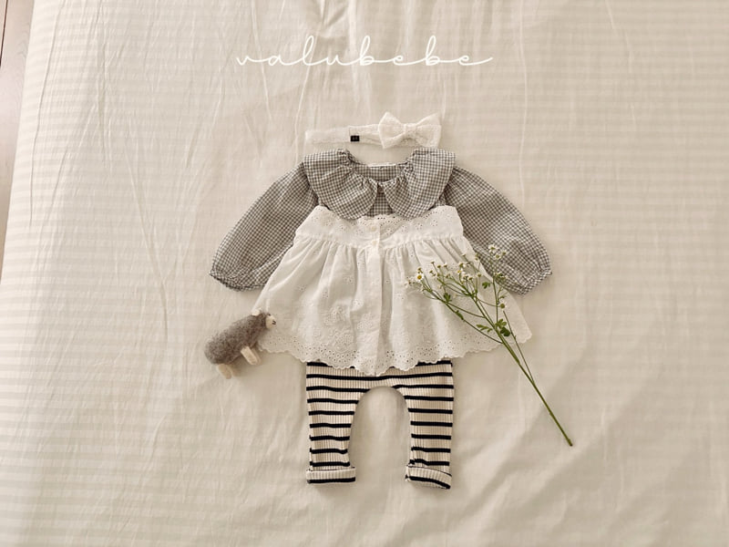 Valu Bebe - Korean Baby Fashion - #babylifestyle - 26 Striped Leggings - 8