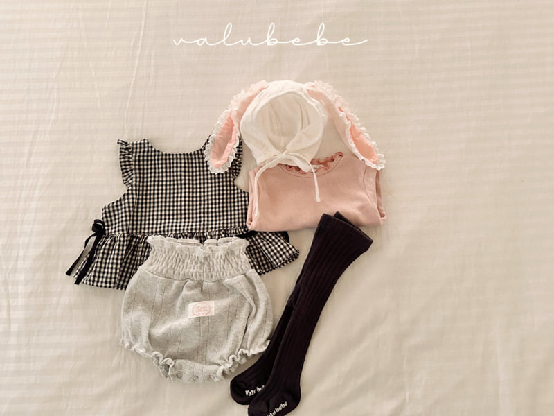 Valu Bebe - Korean Baby Fashion - #babylifestyle - Eyelet Smocked Bloomers - 7
