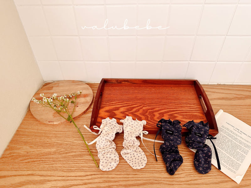 Valu Bebe - Korean Baby Fashion - #babylifestyle - Alle Flower Wave Socks - 5
