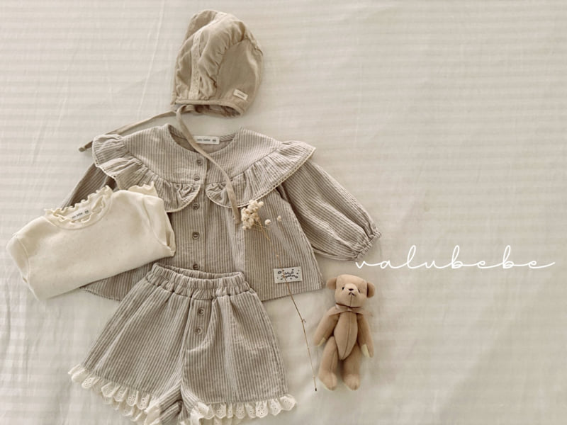 Valu Bebe - Korean Baby Fashion - #babylifestyle - Pintuck Bonnet Hat - 9