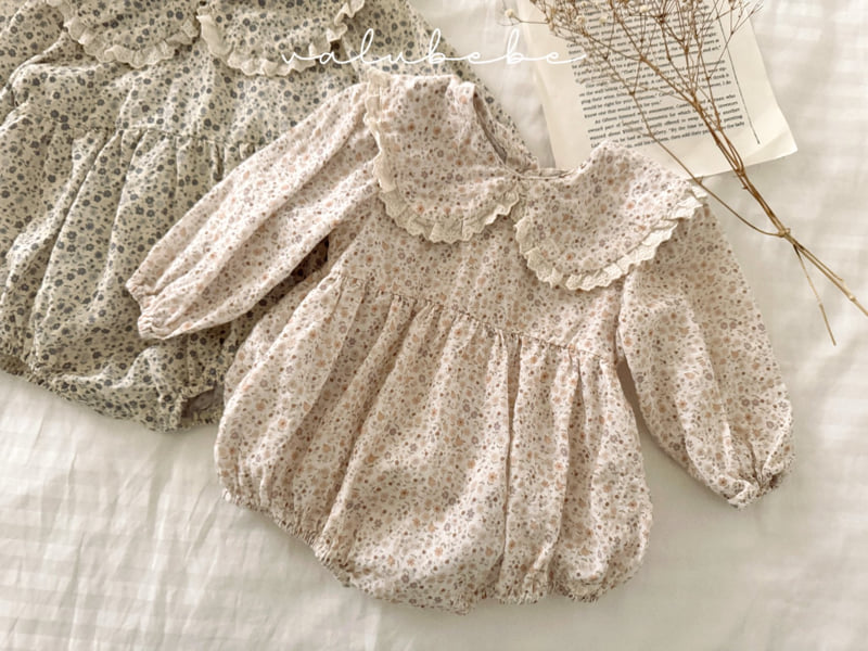 Valu Bebe - Korean Baby Fashion - #babyoninstagram - Grand Flower Collar Suit - 9