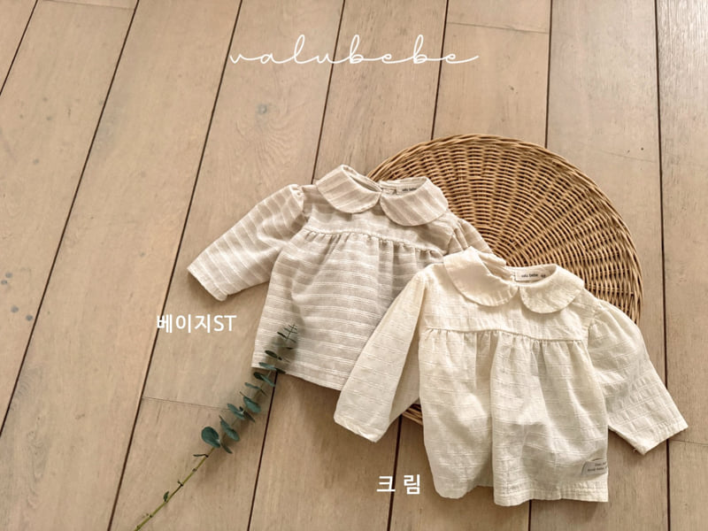 Valu Bebe - Korean Baby Fashion - #babylifestyle - 26 Natural Blouse - 4