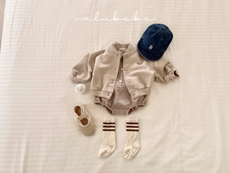 Valu Bebe - Korean Baby Fashion - #babylifestyle - Bebe Baseball Jumper - 4
