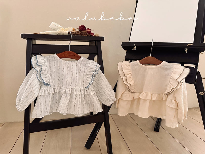 Valu Bebe - Korean Baby Fashion - #babyoninstagram - Berry Wing Blouse - 5