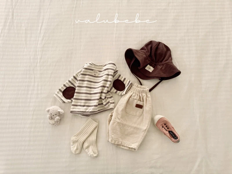 Valu Bebe - Korean Baby Fashion - #babyoninstagram - Panel Balloon Denim Pants