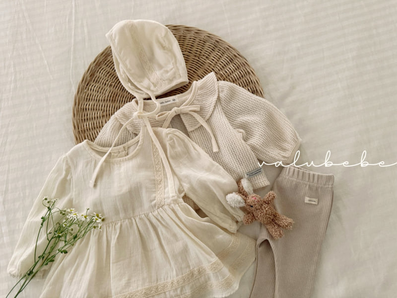 Valu Bebe - Korean Baby Fashion - #babyoninstagram - Pintuck Bonnet Hat - 10